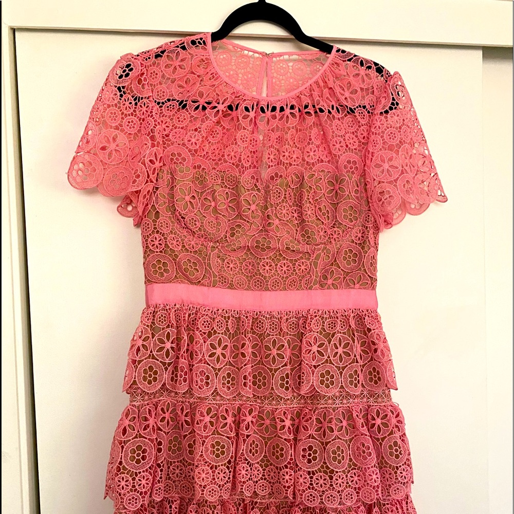 Self Portrait Pink dress US8